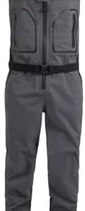 Fishing Waders Zip-Front Chest Waterproof Zippered Stockingfoot Waders Welded Seams Upstream Wading Gear